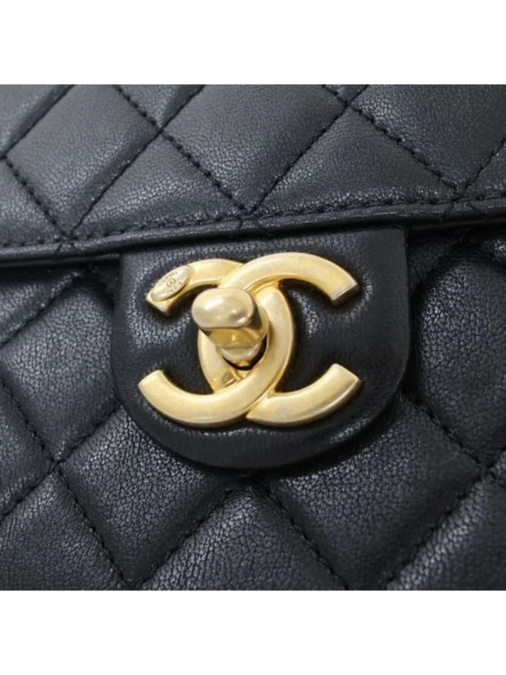 Chanel Quilted Pearl Chain
